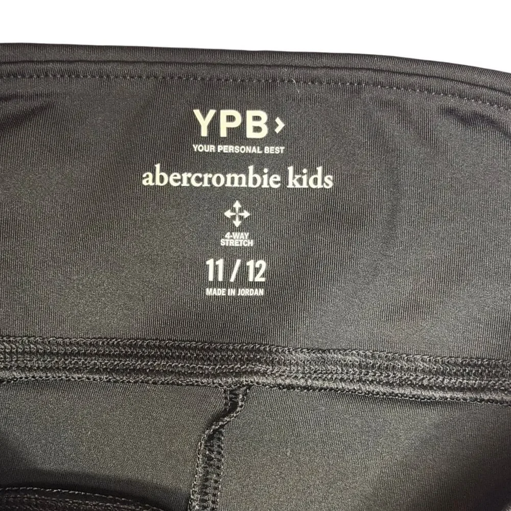 Abercrombie Kids YPB Black Leggings Size 11/12